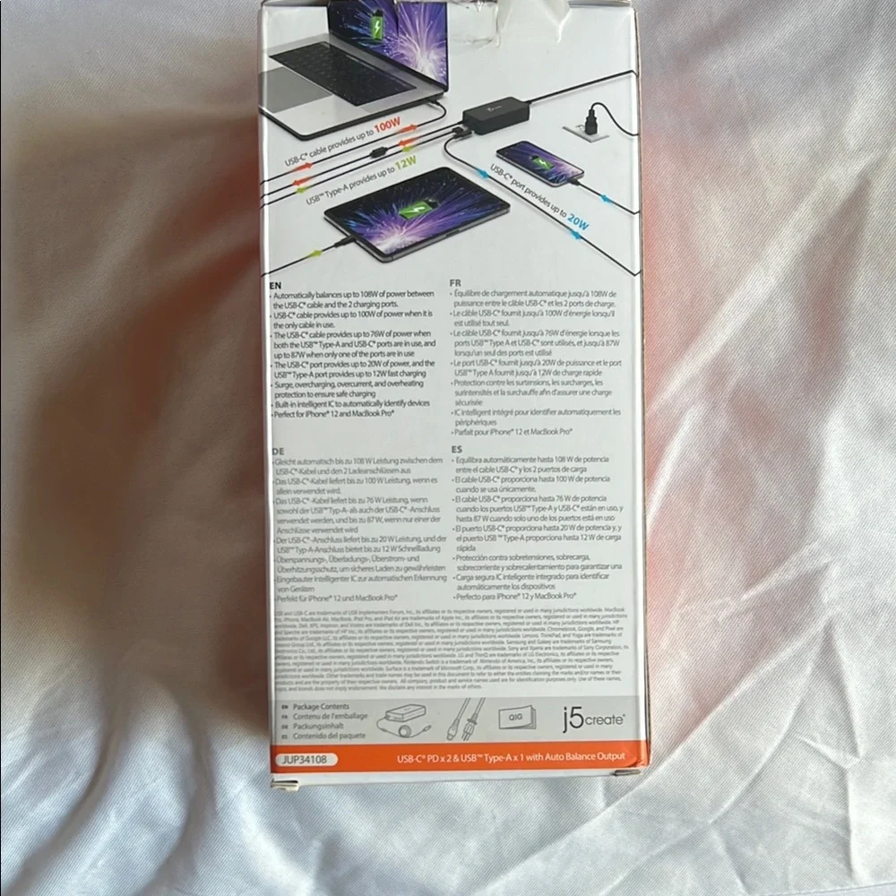 j5create 108W PD USB-C Super Charger